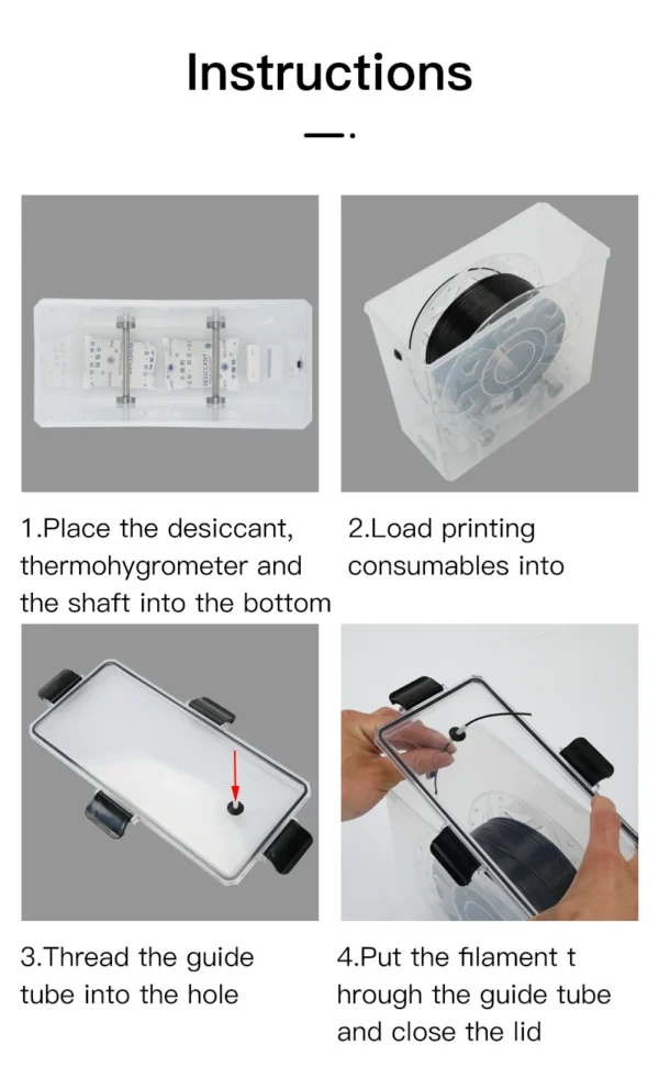 Déshydrateur pour filament / bobine – Image 5